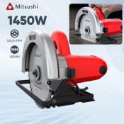 Mitsushi Industrial Circular Saw - 1450W Power Tool with Blade