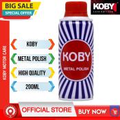 KOBY Metal Polish 200ml High Quality