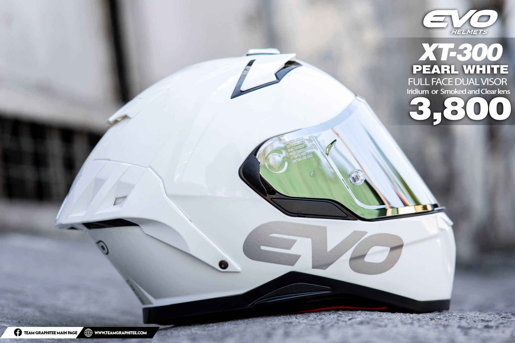 bell evo revolver helmet white (Ghost Black)  Durian Bikers balanced design and high level of craftsmanship Evo Helmet White Modular Motorcycle
