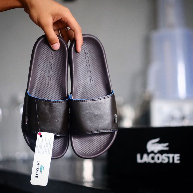 Shop Lacoste Sandals For Men Original online | Lazada.com.ph