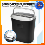 Officom Paper Shredder 080C  Cross Cut Shredder with 15L