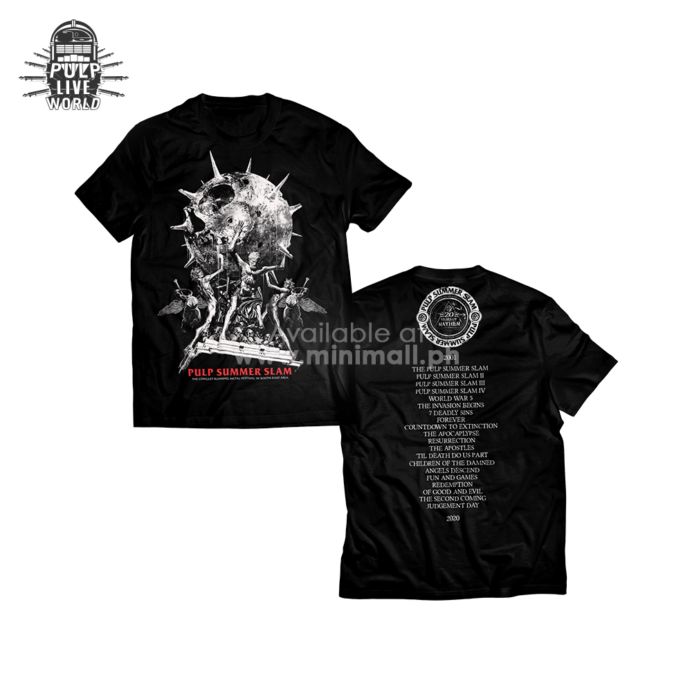 pulp summer slam t shirt