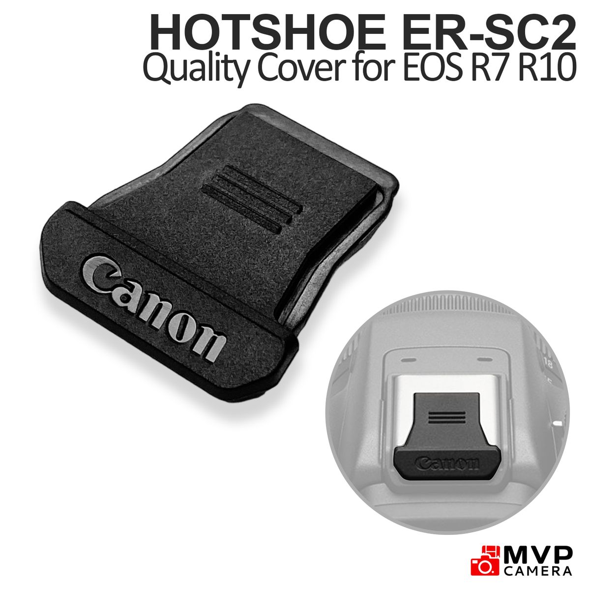Cache Porte-accessoires Canon ER-SC2 Pour EOS R3, R7, R10 - Protection Poussière Et éclaboussures - 2