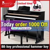88-Key Weighted Digital Piano for Adult Beginners (Including Bench)