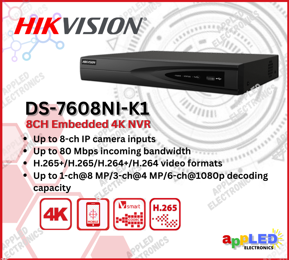 hikvision nvr 7608