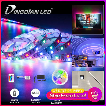 DingDian LED RGB Strip Lights - Remote Controlled Room Decor