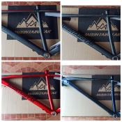 Mountainpeak Mtb frames 27.5 and 29er