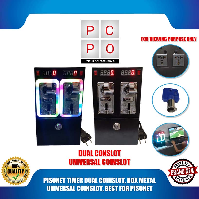 PC PO PISONET TIMER DUAL COI...