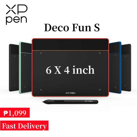 XP-Pen Deco Fun Drawing Tablet - Ideal for Digital Art