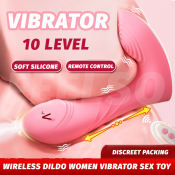 Feelso Vibrator Dildo G-Spot Stimulator, Remote Control, Rechargeable