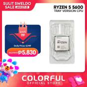 AMD Ryzen 5 5600 Desktop Processor with Wraith Stealth Cooler