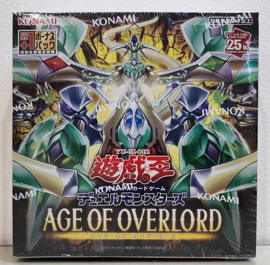Yu-Gi-Oh! OCG Age of Overlord Booster Box 30s (Japanese) Konami Abstract Strategy Game Recommended Age 14+ - Lazada | Lazada PH Yu-Gi-Oh! OCG Age of Overlord Booster Box 30s (Japanese) Konami Abstract Strategy Game Recommended Age 14+ - Lazada | Lazada PH