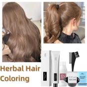 Plant-based Portable Hair Dye - Gentle Herbal Hair Coloring