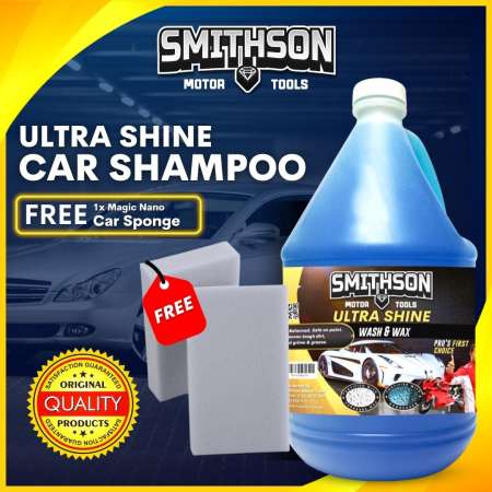 Smithson Premium Shine Wash and Wax Car Shampoo