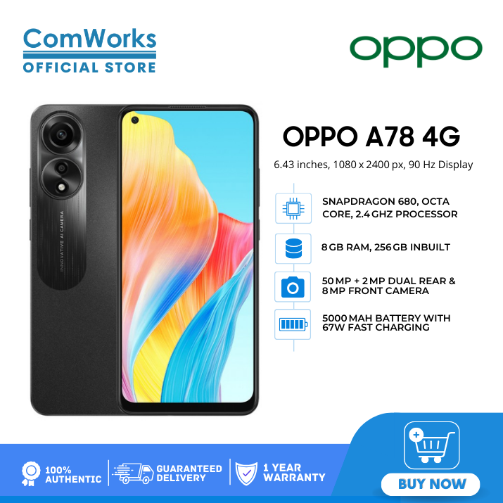 ComWorks, Oppo Reno 8T 5G, 8GB / 256GB