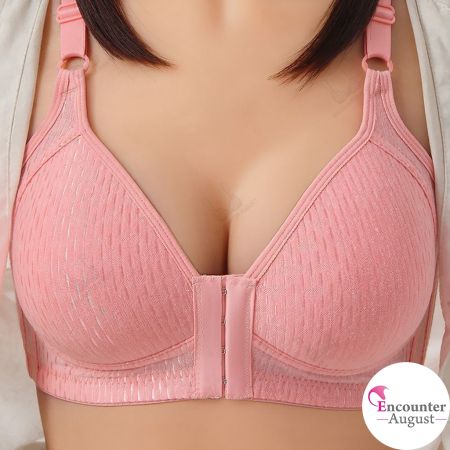 Push Up Bra Front Closure Sexy for Women Wireless Lingeries Female Gather Plus Size 36-38-40-42-44 CupBC 20201