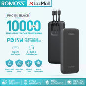Romoss PHC10 10000mAh Fast Charging Portable Power Bank