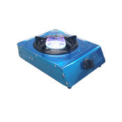 Single burner gas stove, stainless steel body
