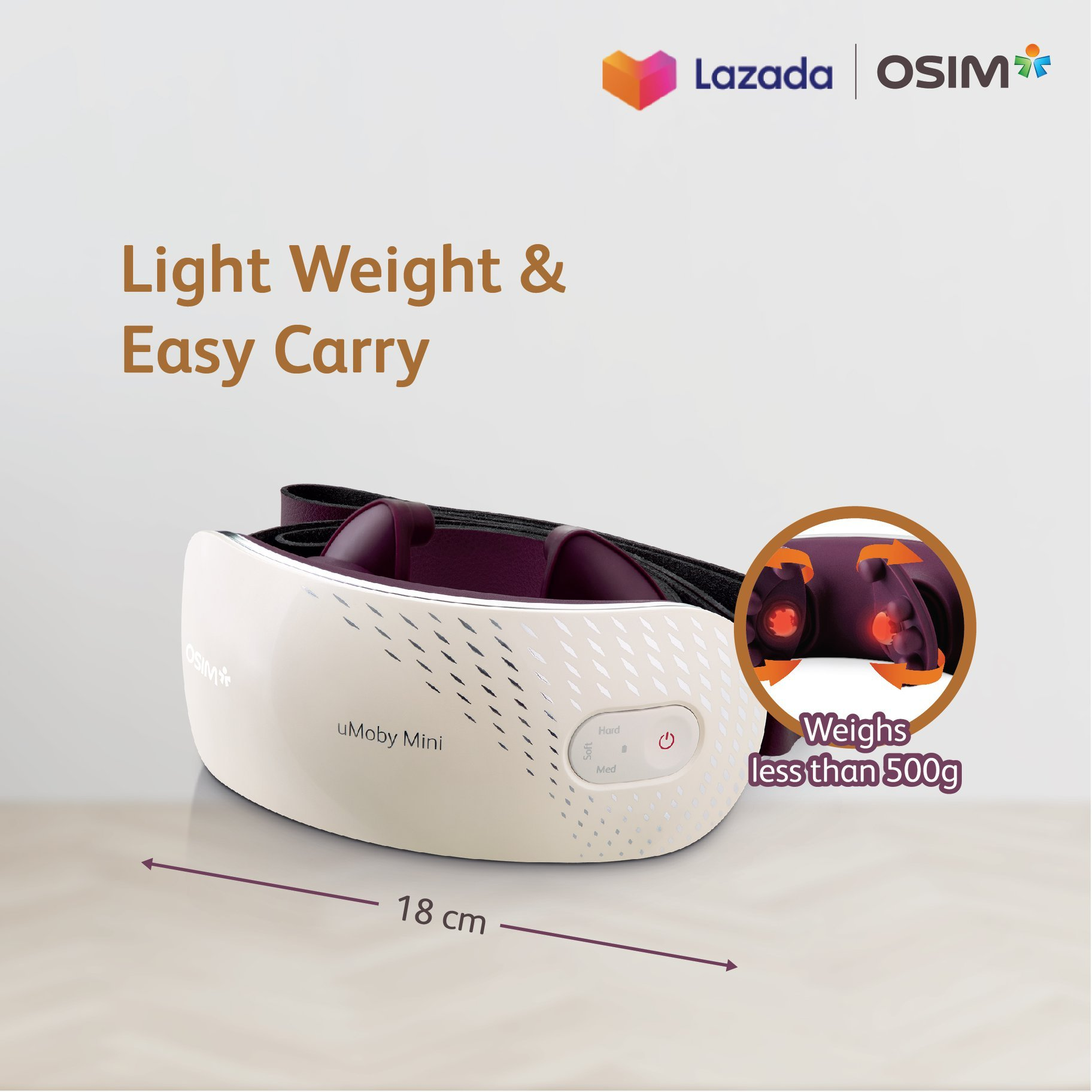 OSIM uMoby Mini Neck and Shoulder Massager Portable massager