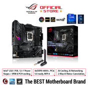 Asus Rog Strix B660-G Gaming WiFi Intel® Lga 1700 mATX gaming motherboard, 12+1 power stages, DDR5, PCIe® 5.0, WiFi 6, 2.5 Gb LAN, two M.2 slots with heatsinks, and Aura Sync