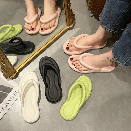 Ins Non-Slip Korean Beach Flip Flops by 