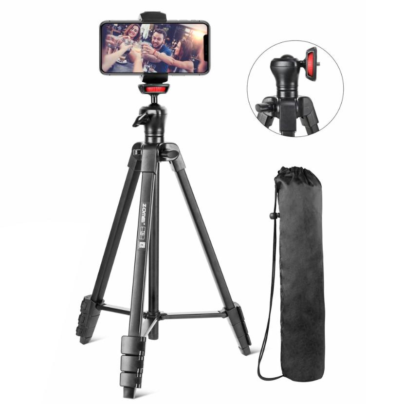 Zomei T50 54 Inch Professional Compact Portable Backpacking Tripod