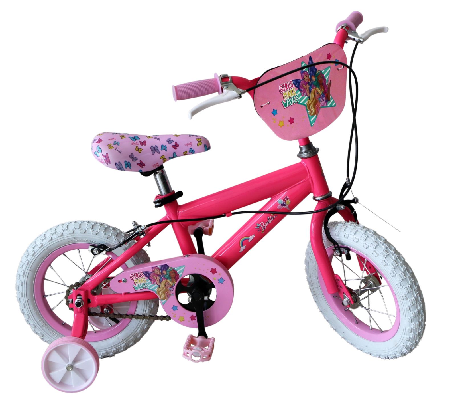 Barbie kids cheap bike