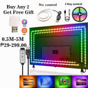 RGB LED Strip Light TV Backlight USB Lamp String