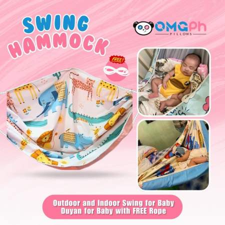 OMGPh Baby Swing - Indoor/Outdoor Duyan for Baby with Rope