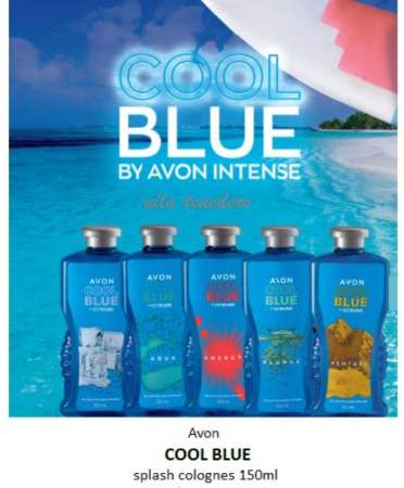 Avon Cool Blue Splash Cologne 150ml