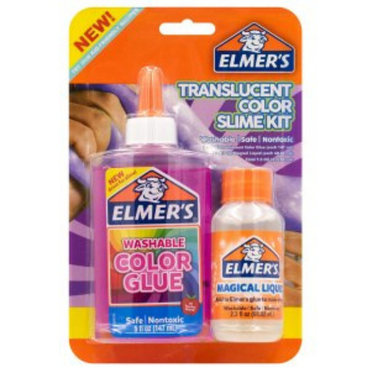 Bộ kit làm slime Elmer s Washable Color Glue Slime Kit Pink