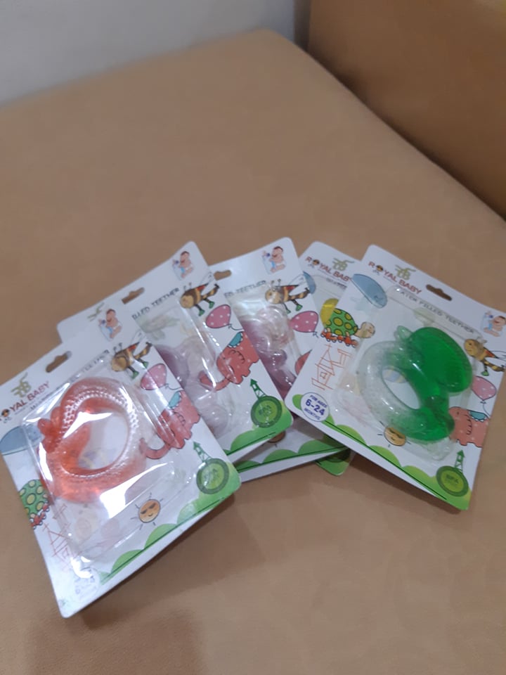 water filled teether safe