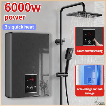 6000W Tankless Electric Water Heater for Instant Indoor Heating