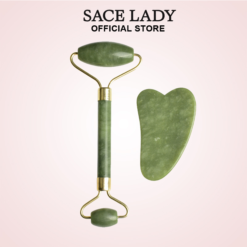 Discount on Sace Lady  shoes - SKU:  Jade Guasha Board + Roller Facial Face Neck Body 