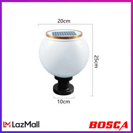 BOSCA Solar Lawn Lights - Waterproof Outdoor Stigma Lights