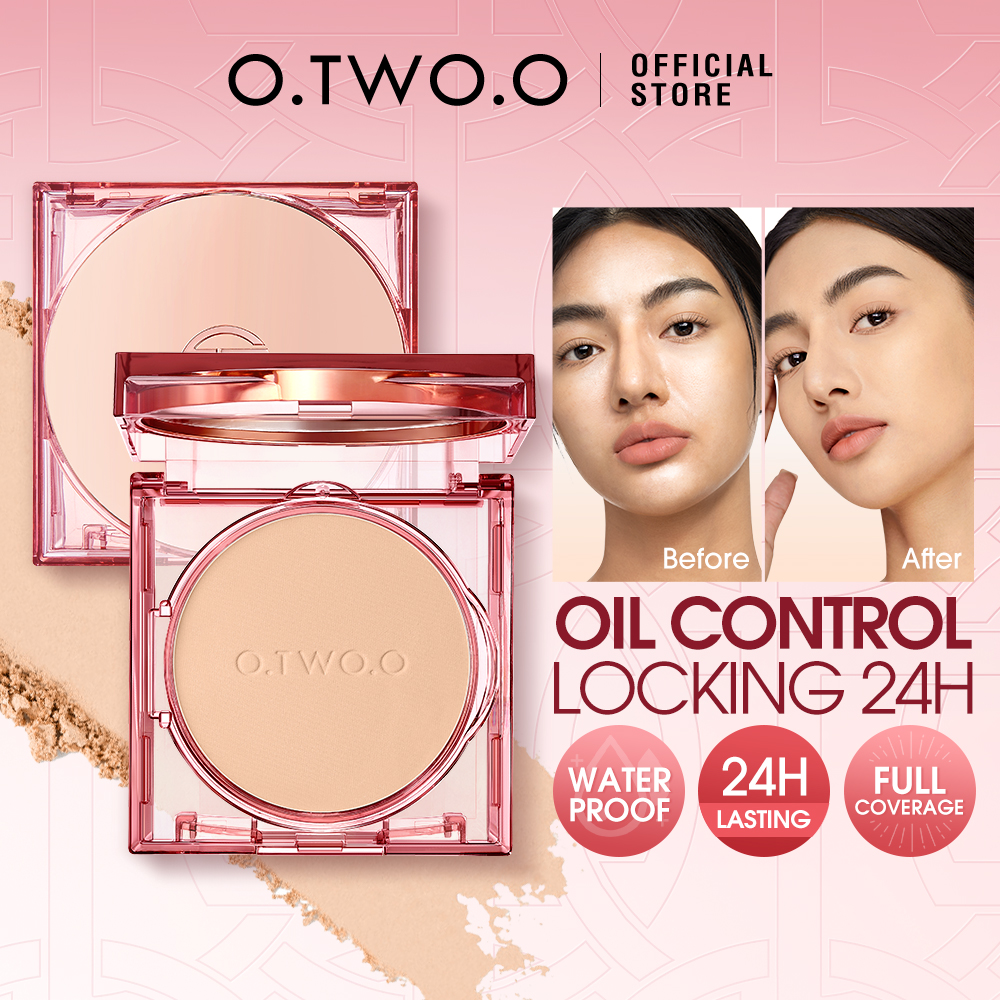 Discount on O.Two.O  shoes - SKU:  Face Waterproof Powder Compact Powder 24hr Oil Co