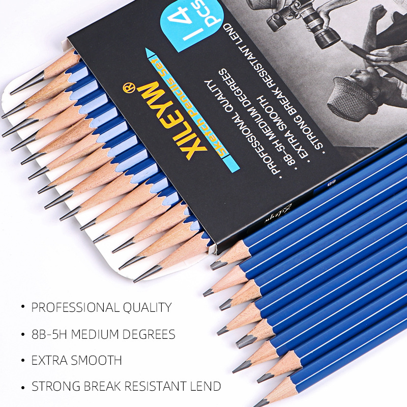 Datitou - These are my best tools for starting a drawing. I use the HB  pencil for the pre-sketch because it's so light and easy to erase. My  mechanical pencil has a