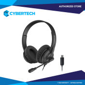 A4Tech Hu-10 High Performance Usb Headset Black