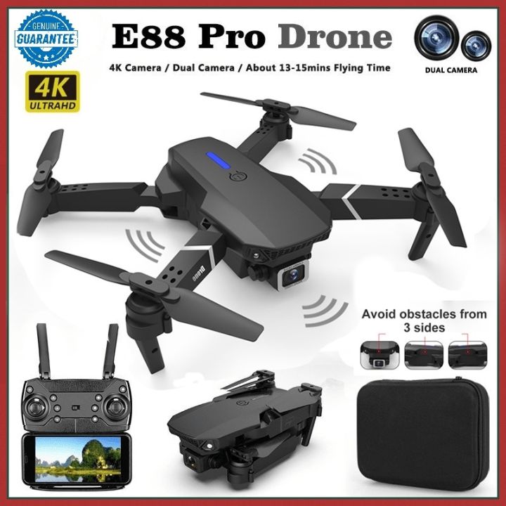 E88 PRO Drone 4K HD dual-camera remote control high-altitude video