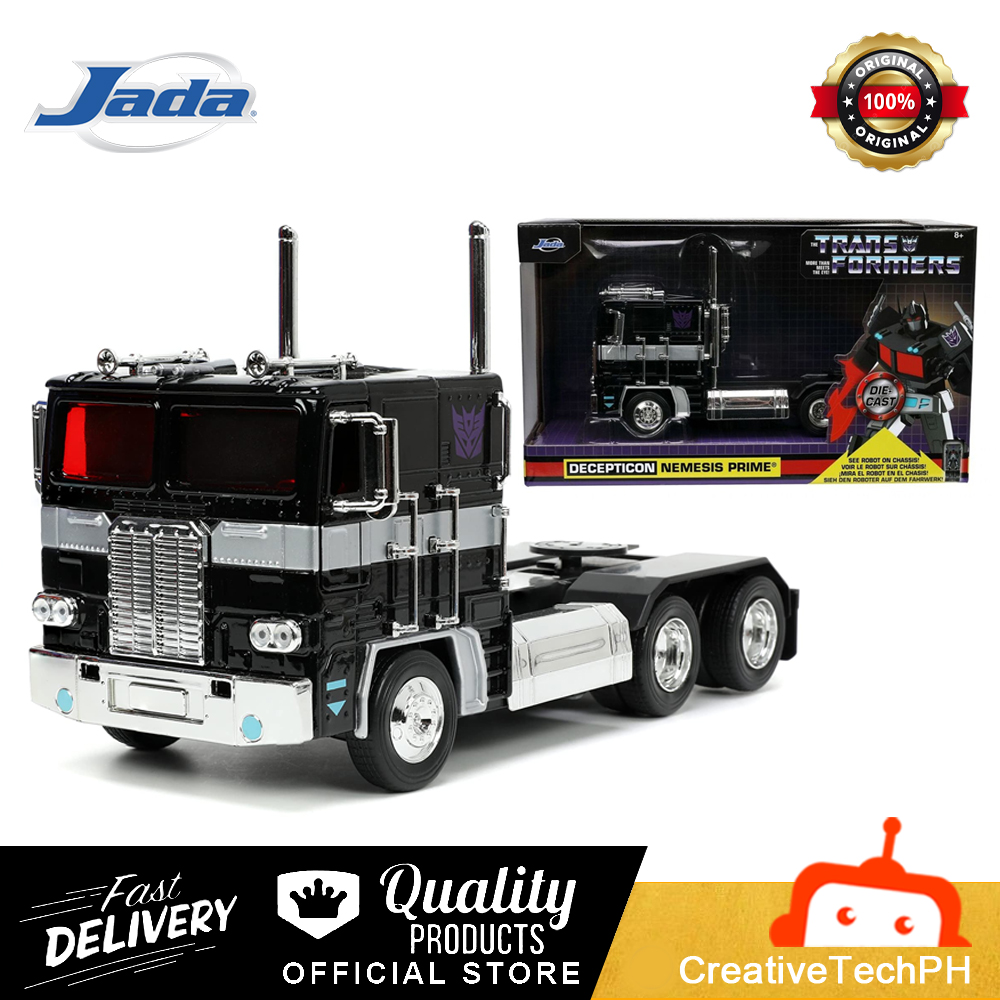 Jada Toys Transformers G1 Nemesis Prime 1:24 Scale (Truck) Found