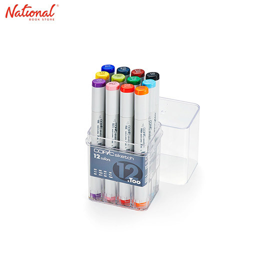 Copic Sketch Marker 10023100 36 Colors Basic Set Refillable