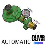 LPG Regulator with Gauge & Automatic Shut Off Safety Pin