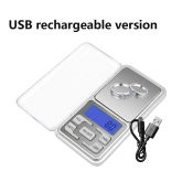 USB Rechargeable Mini Digital Scale - High Accuracy for Jewelry