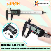 Digital Calipers - 6 inch LCD Electronic Vernier Caliper