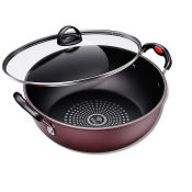 Thickened Diamond Non-stick Soup Pot for Induction Cooker