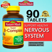 Nature Made Super B Complex with Vitamin C (90 Tablets)