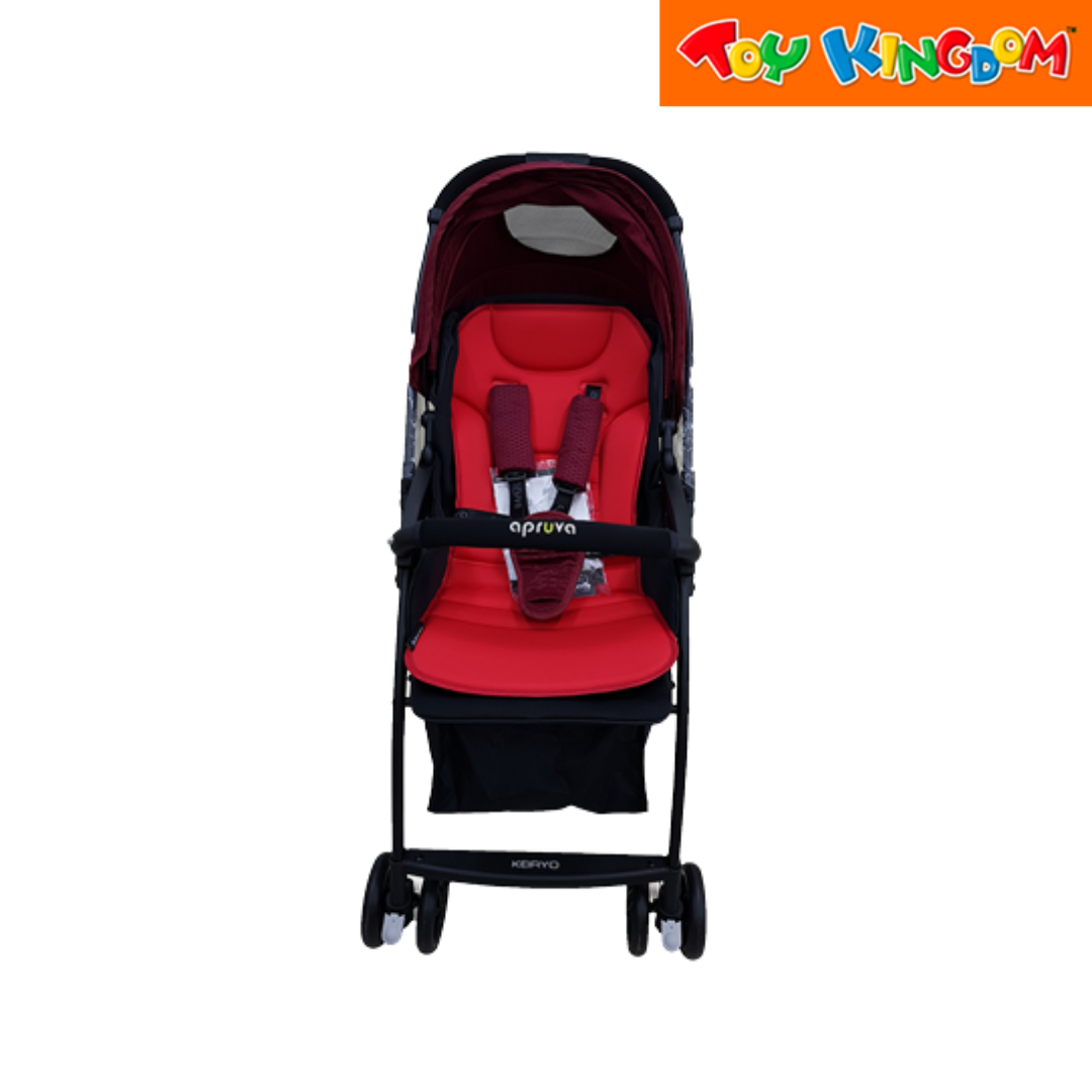 Apruva 2025 stroller red