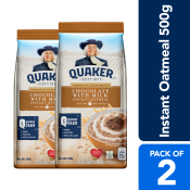 Quaker Flavored Oatmeal Chocolate with Milk 500g