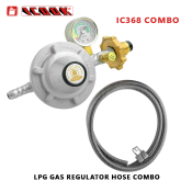 IC-368 LPG Gas Regulator with Hose and Stove Parts