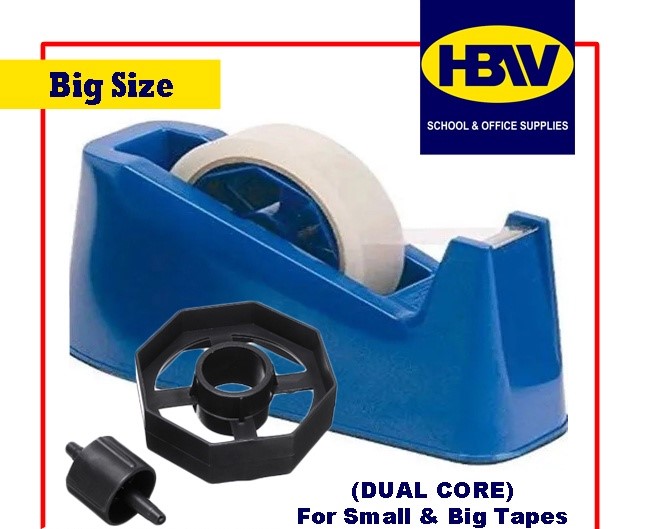 Tape dispenser shop size